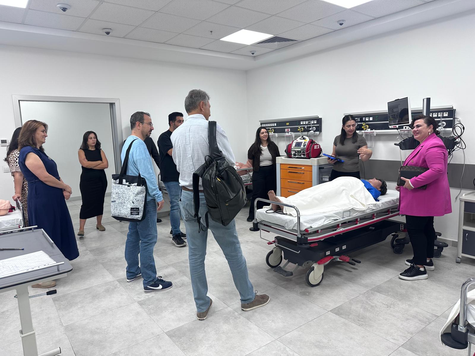 ASELSAN NET Ekibi VİTAL Simülasyon Merkezi Ziyareti Toplantı Anı
