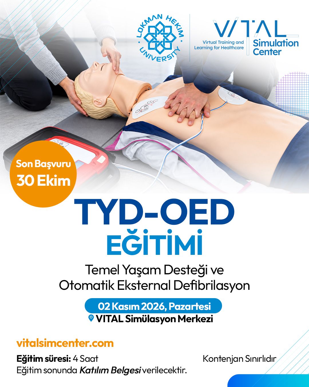 VitalSimCenter Popup